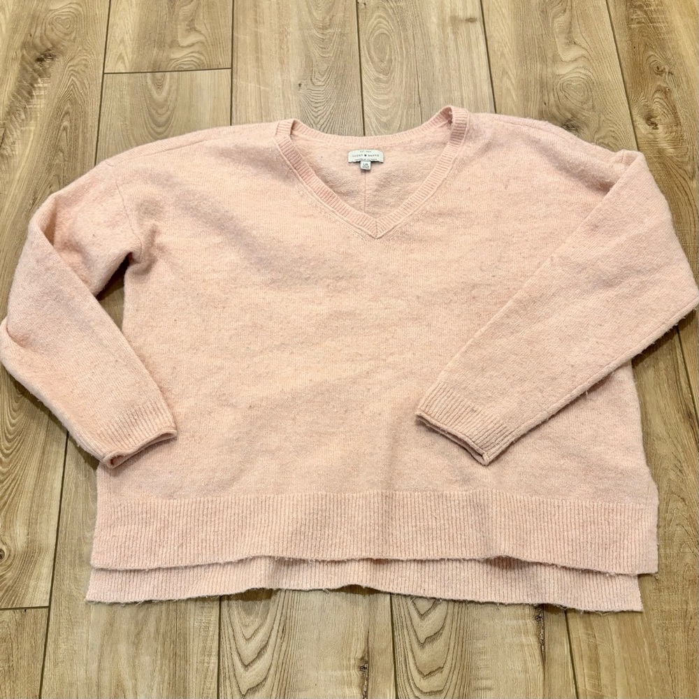 Lucky Brand Blush Pink Sweater